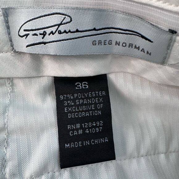 Greg Norman Men’s 9.5” Flat Front Shorts (36) - Picture 4 of 5